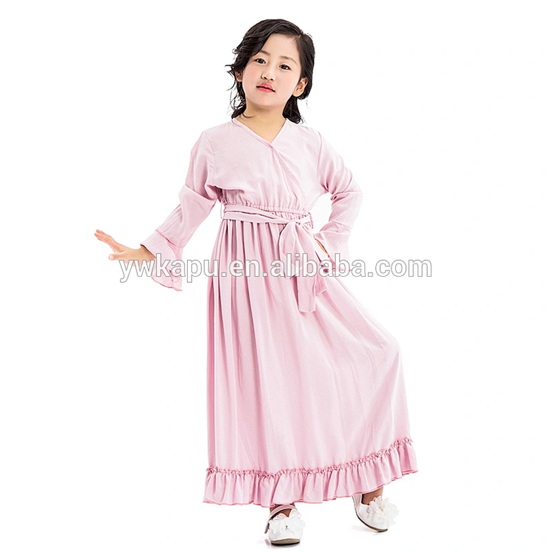 2018 child dress wholesale stylish spring infant boutique baby girl ruffle maxi dress