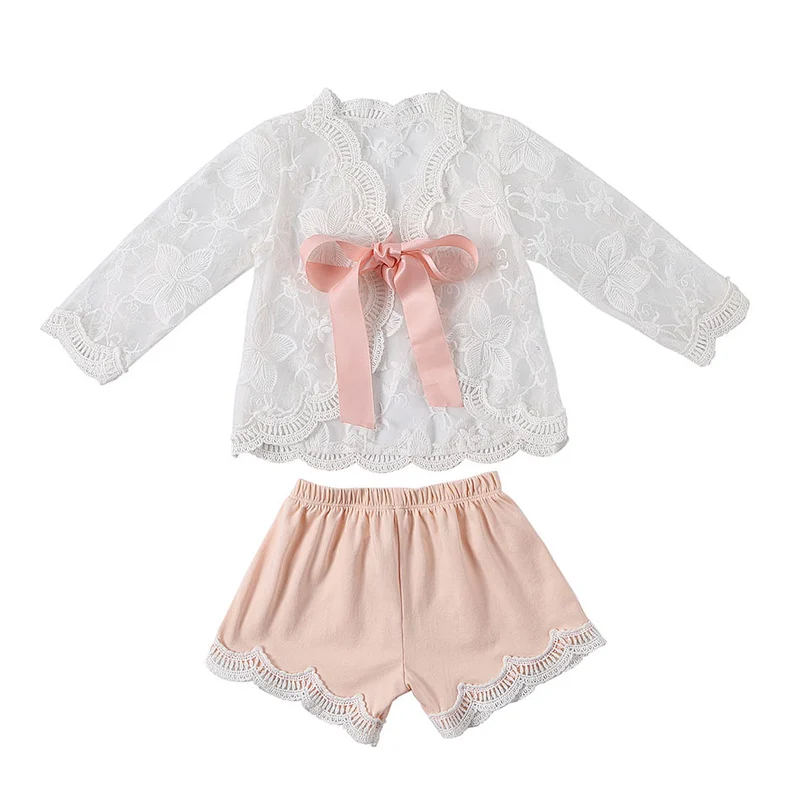 Hot summer wholesale baby girl outfit sets tank top  2pcs clothes set