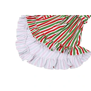 2018 Beautiful Kids Christmas High Low Dress with a Waist Belt