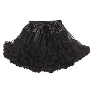 Pretty Orange Color or Any Custom Color Kids Girls Fluffy Pettiskirts Tutu Dress