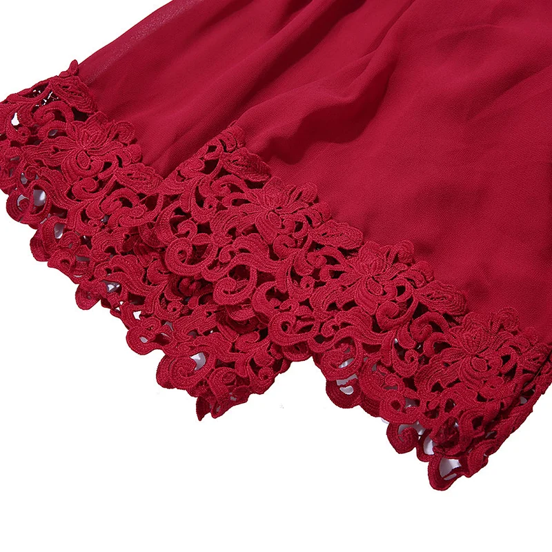 KAPU Stylish Polyester Flutter  Chiffon Ruffle Children Baby Girl Pearl  Bell Top