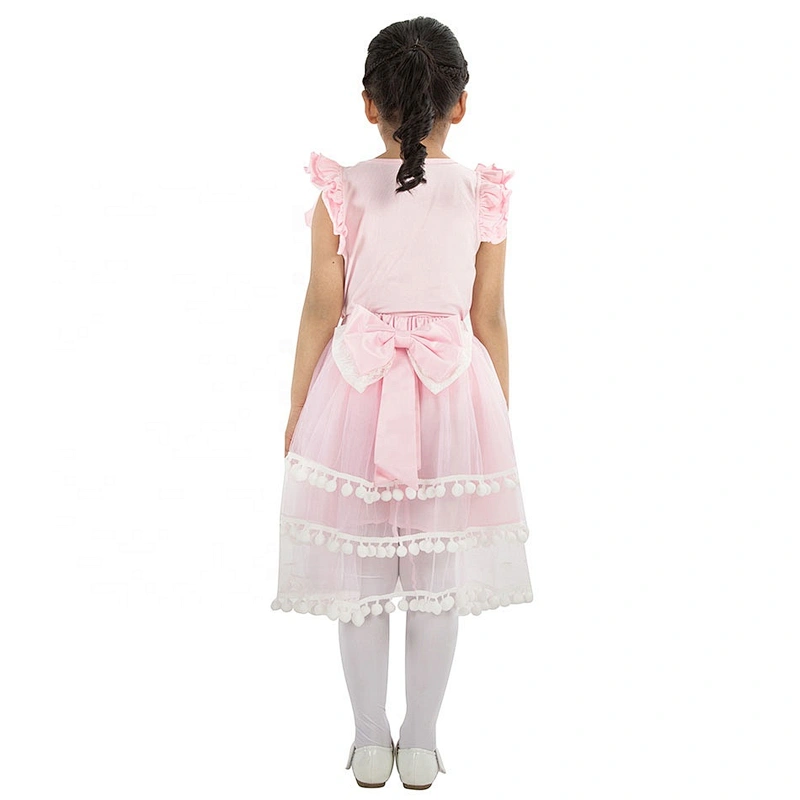Kids Girls Lovely Summer Unicorn Pompom Outfits