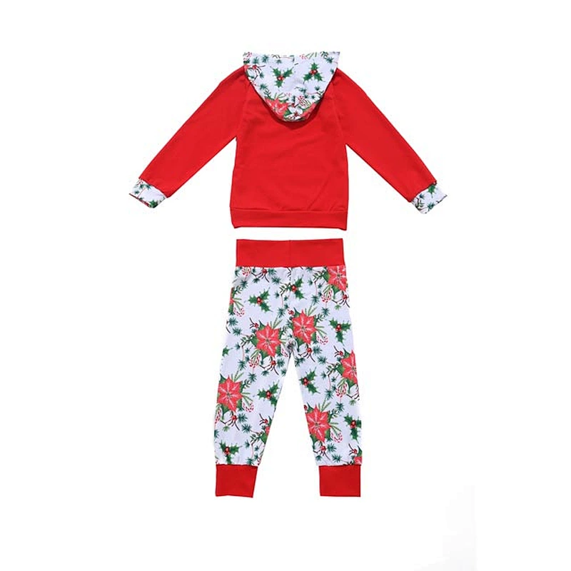 Wholesale Cute Baby Girls Christmas Outfits Kids Christmas Clothing Set