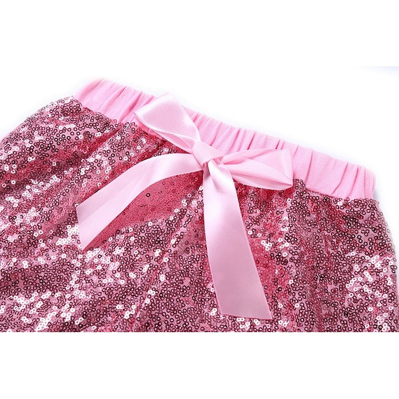 Easter day design baby girls outfits newborn baby girl 2 pcs summer clothes set with sequin shorts