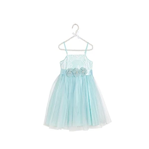 White Lace Wholesale Summer Kids Frock Dress Cute Baby Girls Birthday Party Princess Dresses
