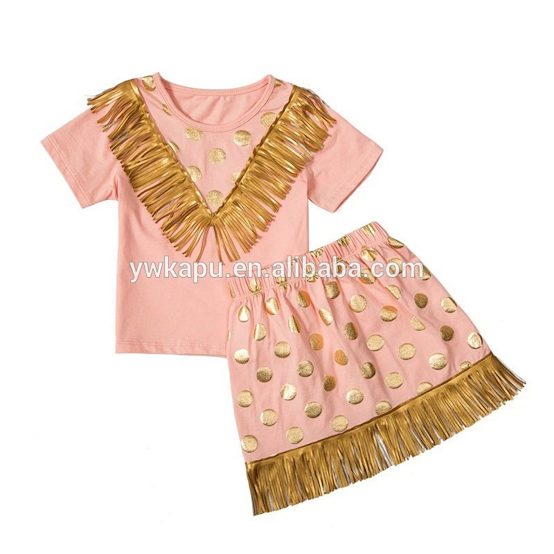2018 baby cotton fancy frock design 1-6 years old baby girl pillow case dress sets