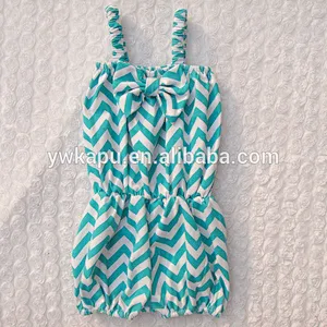 2018 Solid color casual jumpsuit cotton baby tunic jumpsuit summer bubble romper with bow