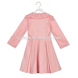 New arrival spring clothing toddler girls pink cute windbreaker jacket coat