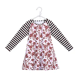 Children Long Sleeves Casual Swing A-line Dresses