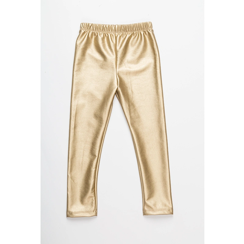 Baby girl rock style imitate leather cotton formal toddler shorts