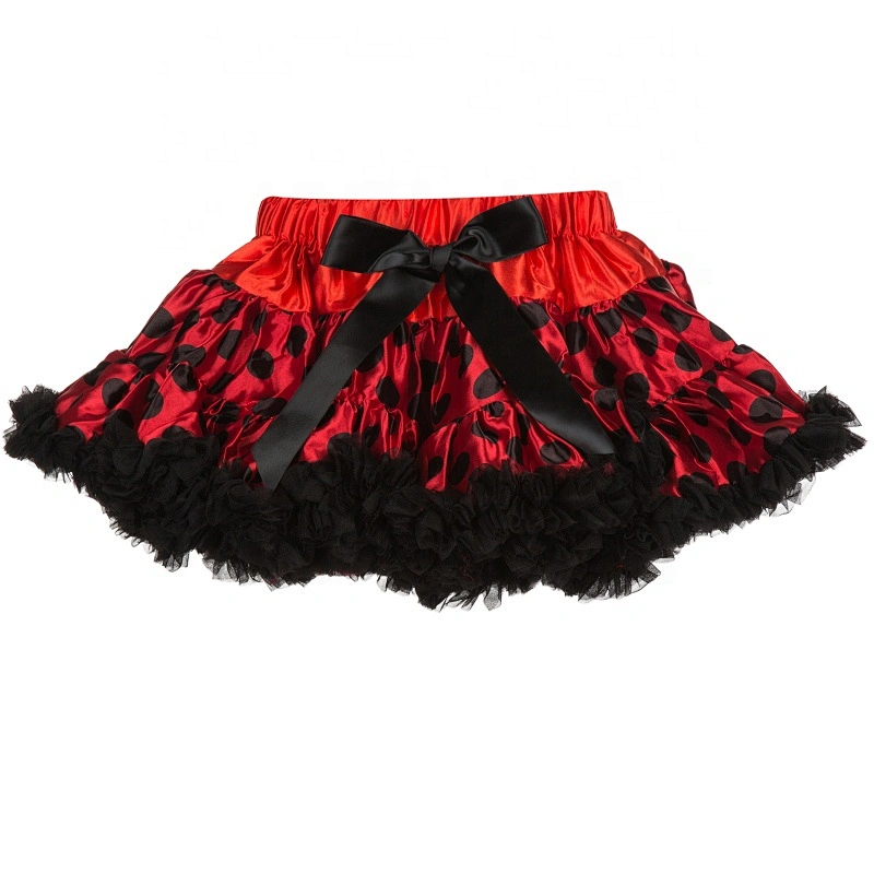 Kids Girls Multi Color Fluffy Tulle Rainbow Tutu Pettiskirts
