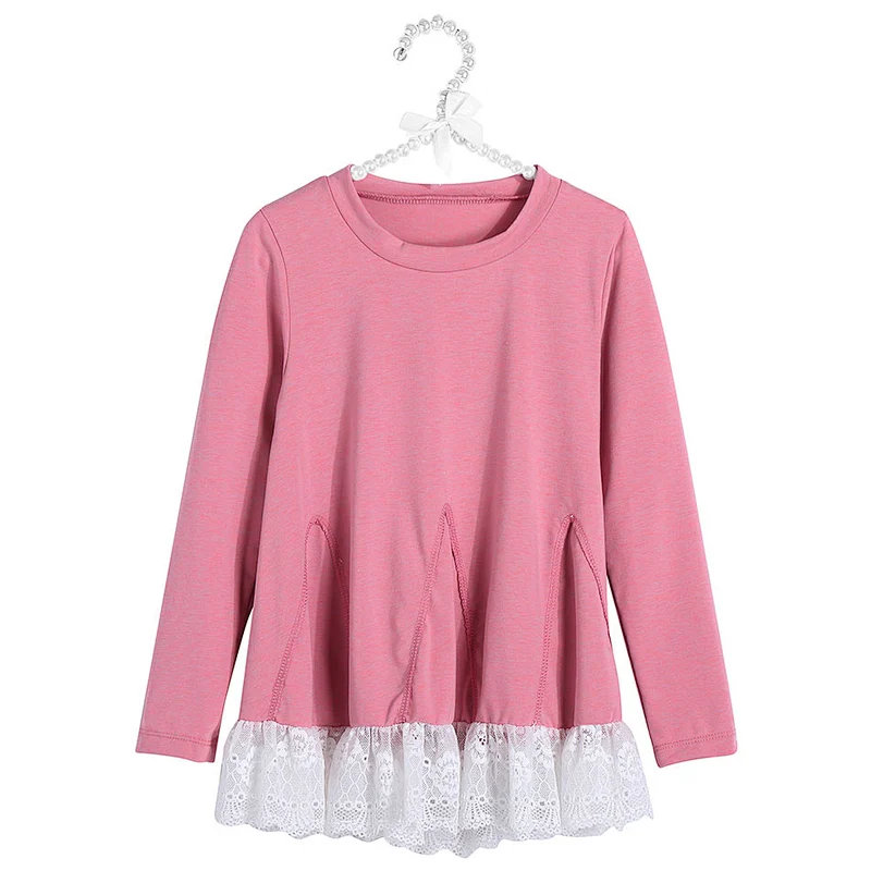 High quality wholesale kids clothing baby girl tops cute young girls t-shirt