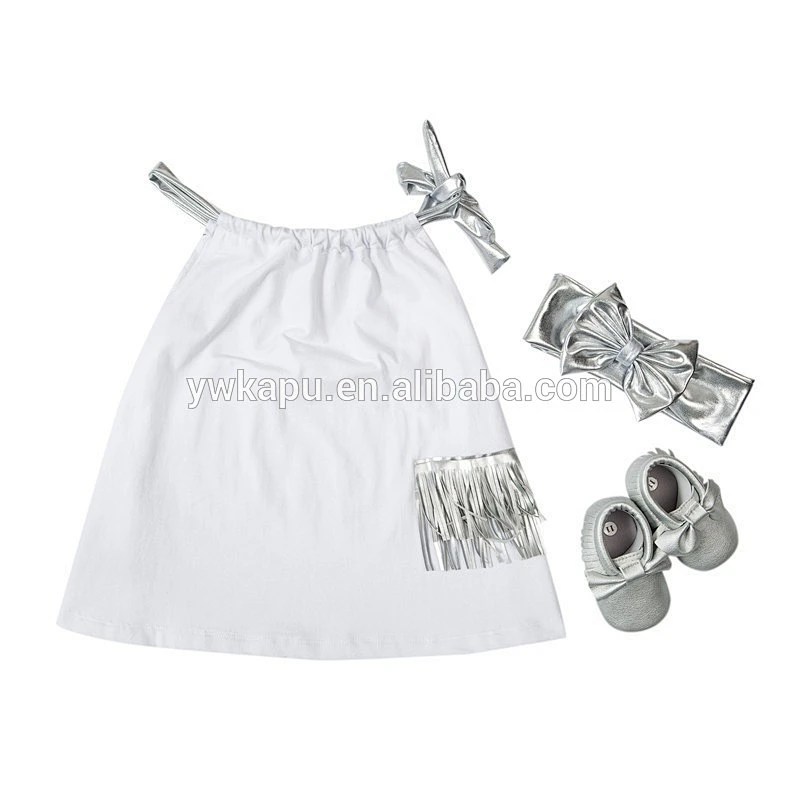 2018 baby cotton fancy frock design 1-6 years old baby girl pillow case dress sets