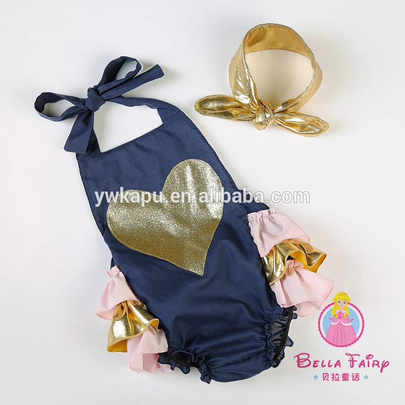 Factory direct sale Popular baby romper , baby sequin romper, wholesale children's boutique clothing