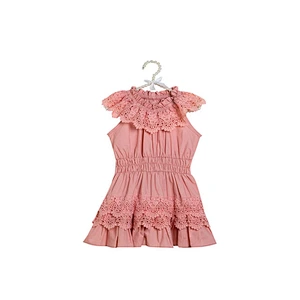 2018 Summer  Baby Girl Fashion Party  Flower Princess Wedding Tunic Dresses