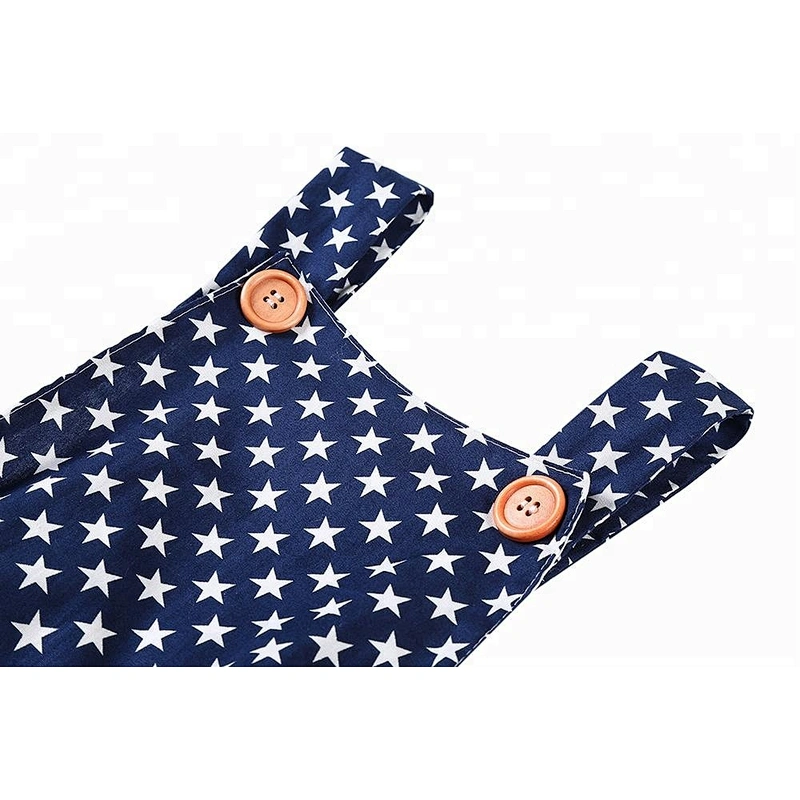 Best-selling 2018 independence days patriotic summer wear baby romper for 4th of July