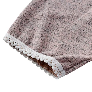Cute knitted infant baby girl summer bodysuit romper clothing
