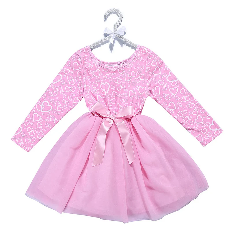 2019 Newest Spring Dress Kids Girls Puffy Tulle Dress