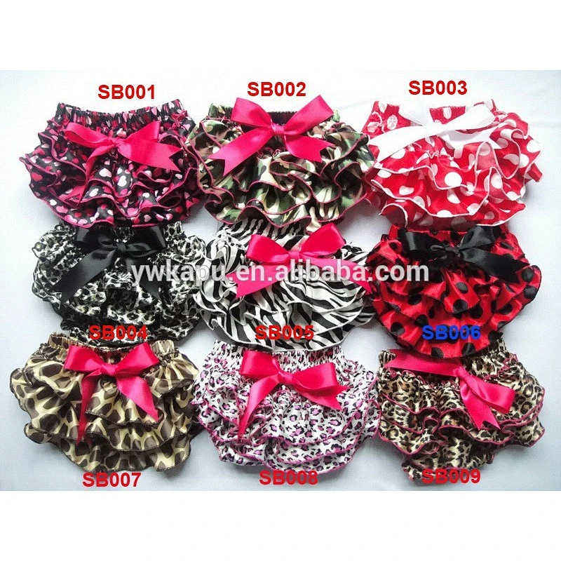 Adorable baby diaper, satin baby bloomers, wholesale baby ruffle bloomers