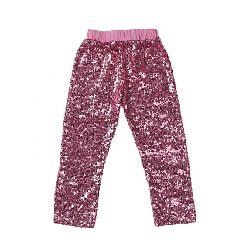 Comfortable Unisex Baby Sequin 80% Cotton Leggings Pants