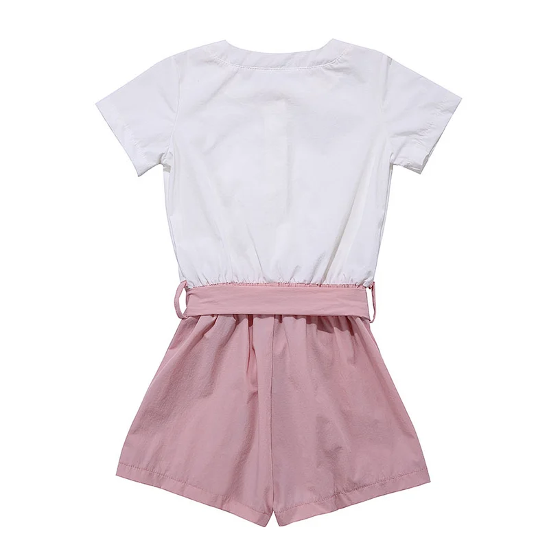 Boutique  Summer Casual Newbron Baby Clothes Rompers Set  Girl Romper