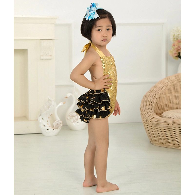 2018 spring girl swimwear models little girls swimsuits bubble romper
