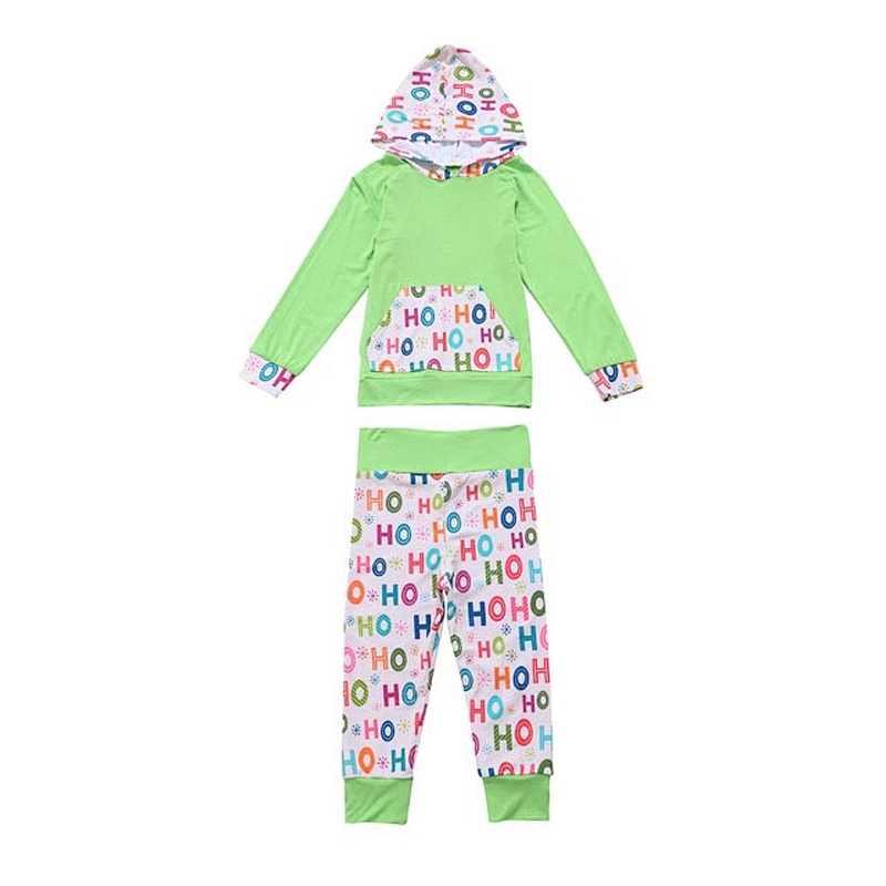 Wholesale Cute Baby Girls Christmas Outfits Kids Christmas Clothing Set