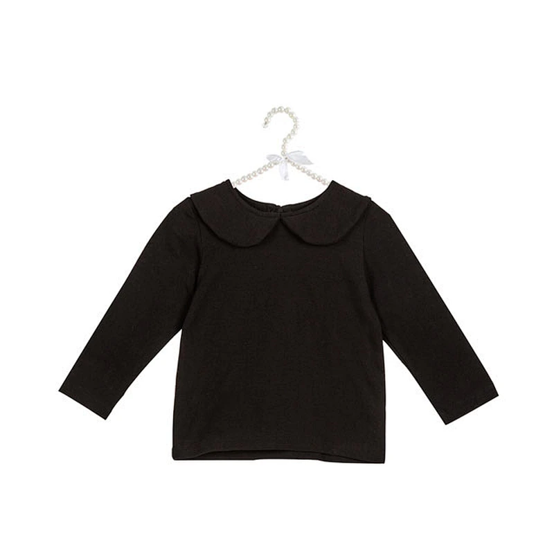 High End Quality Fashion Street Wear Girls Long Sleeve T Shirt Bulk Wholesale Kids Clothing