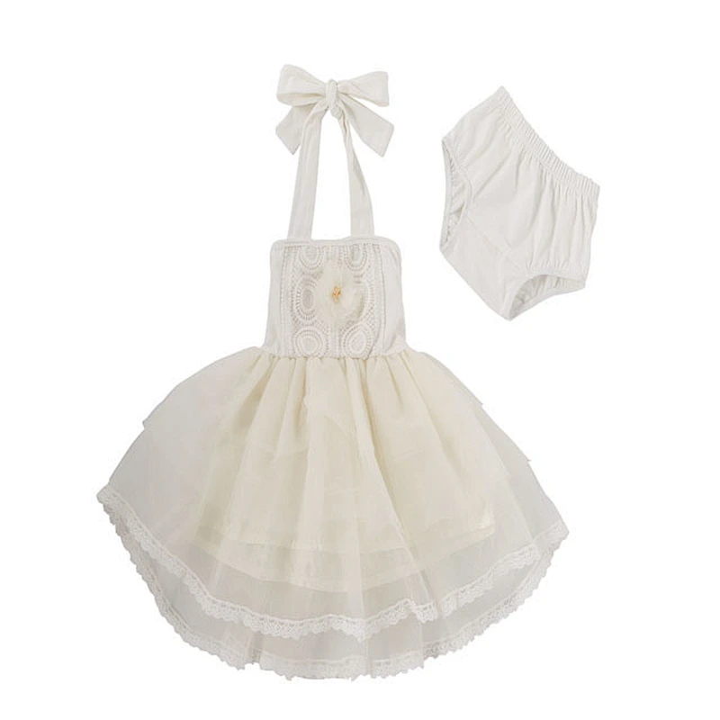 2018 Hot Fashion Girls Soft Pinky Lively Tutu Dress and Shorts Baby Romper 2 Piece Set
