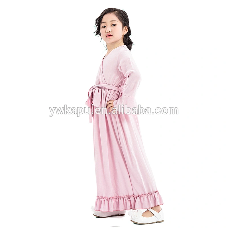 2018 child dress wholesale stylish spring infant boutique baby girl ruffle maxi dress