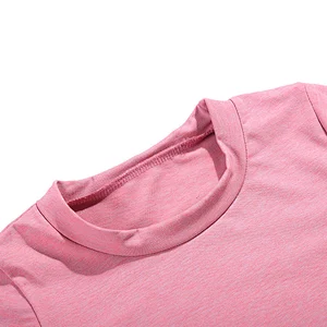 Hot sale wholesale kids clothing baby girl full hand t-shirts