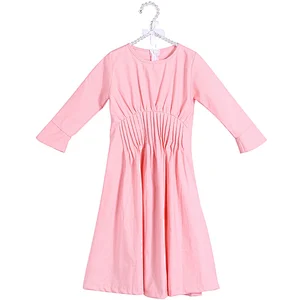 2018 fashionable girl boutique clothing elegant girl dress long sleeve long dress