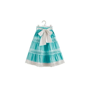 Baby Wear China Cute  Bow Knot Lace Girls Long Maxi Skirts