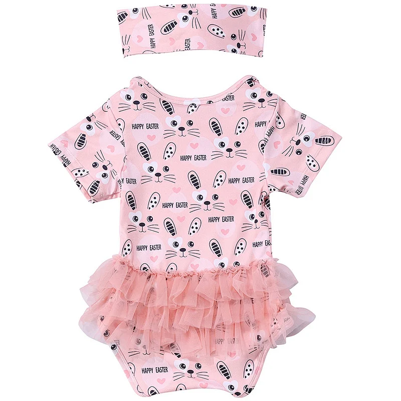 wholesale boutique baby clothes Easter infant baby romper