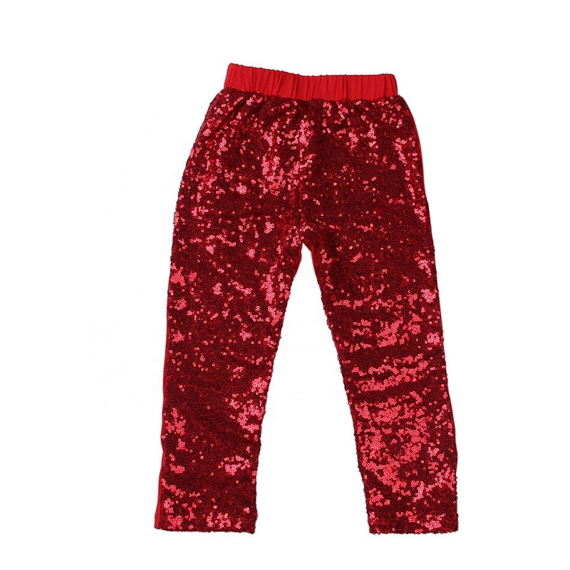 Comfortable Unisex Baby Sequin 80% Cotton Leggings Pants