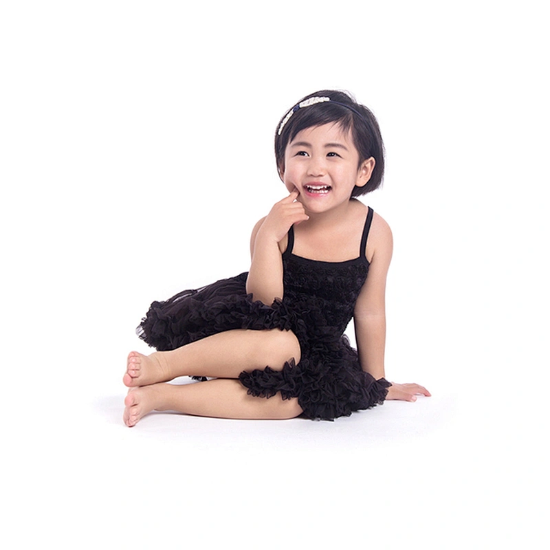 Hot sale baby girl dress design with rose summer dress