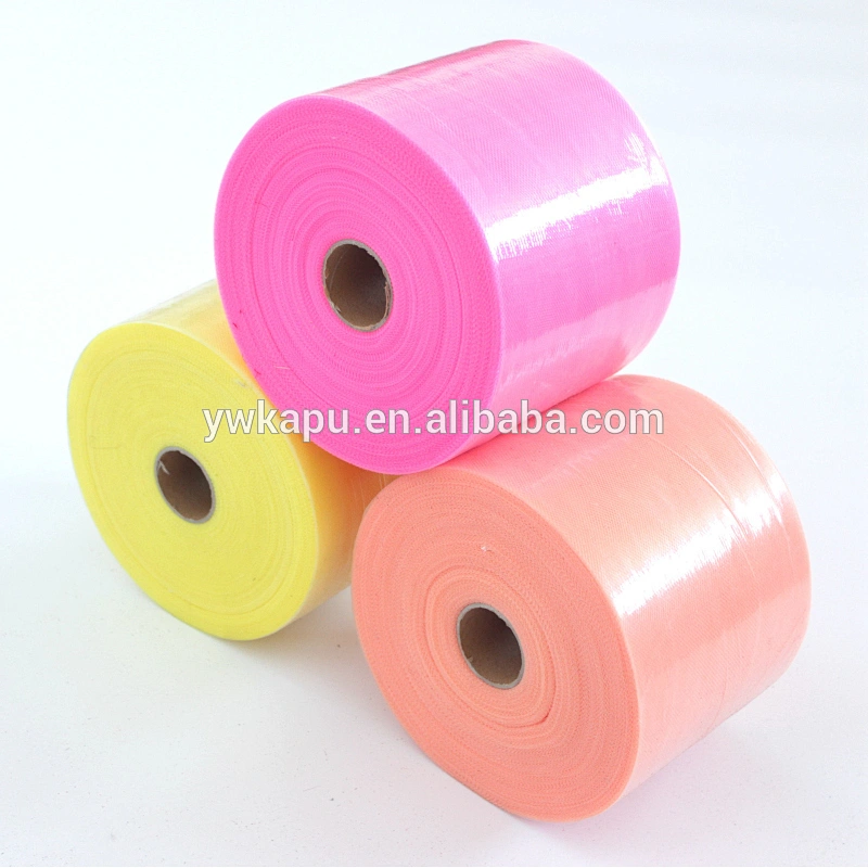 Wholesale multicolor festival decoration tulle roll , tutu fabric roll , organza roll