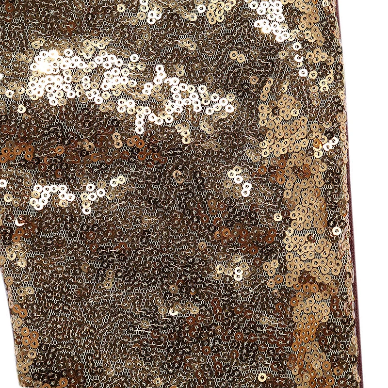 Fashionable Sequin Pants for Kids with Front Sequin Back Cotton