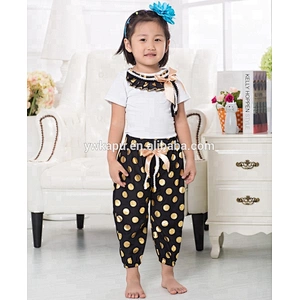 Kapu manufacture wholesale price baby fall sets boutique clothing for children