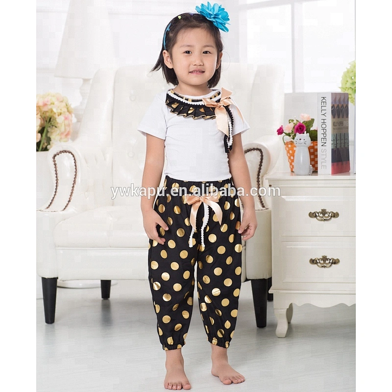 Kapu manufacture wholesale price baby fall sets boutique clothing for children