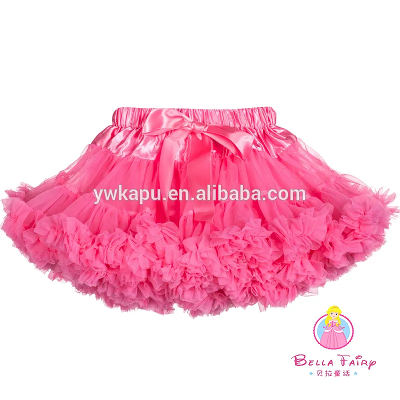 Wholesale Baby Girls Chiffon Fluffy Pettiskirts Ballet Dance Wear Pettiskirt