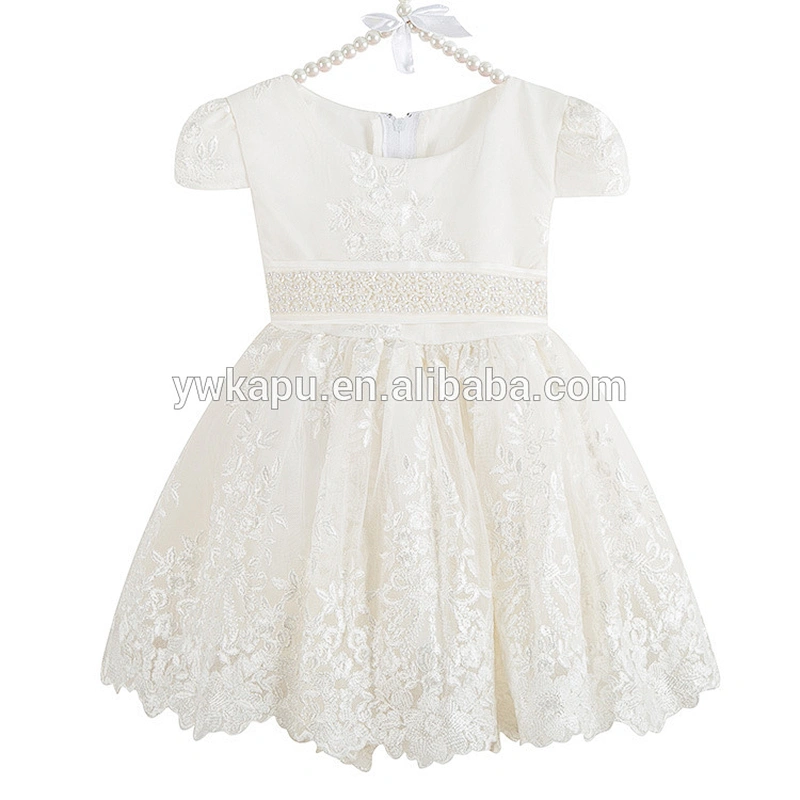 Hot sale toddler Infant dress modern children Floral Lace party dress