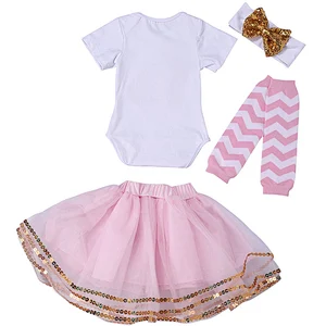 Hot sale Baby Infant Clothes Easter Baby Girls Outfit Rabbit Print Bodysuit