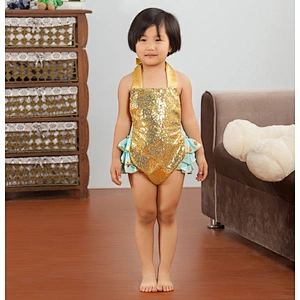 2018 spring girl swimwear models little girls swimsuits bubble romper