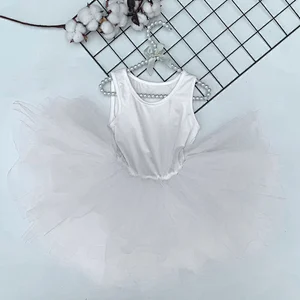 Solid white plain baby girl dance petti  clothes  tutu  dress romper
