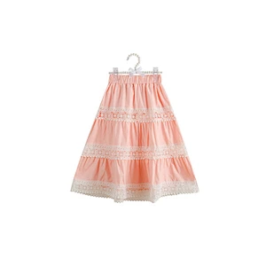 Baby Wear China Cute  Bow Knot Lace Girls Long Maxi Skirts