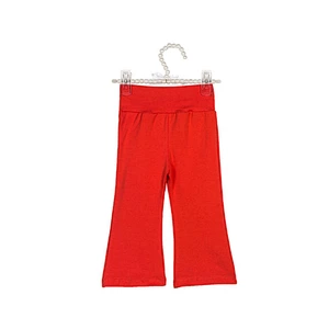 Wholesale children clothes girls fashion  knitted  girls trousers solid color kids track pants