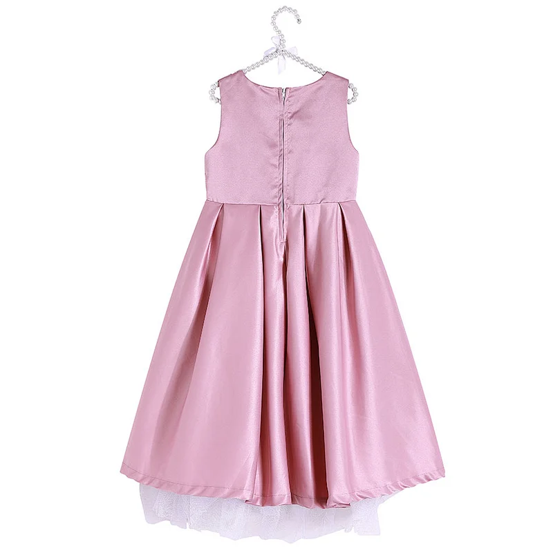 Latest Baby Girl Princess Wholesale Dress Sleeveless  Flower Girl Dress For Girl