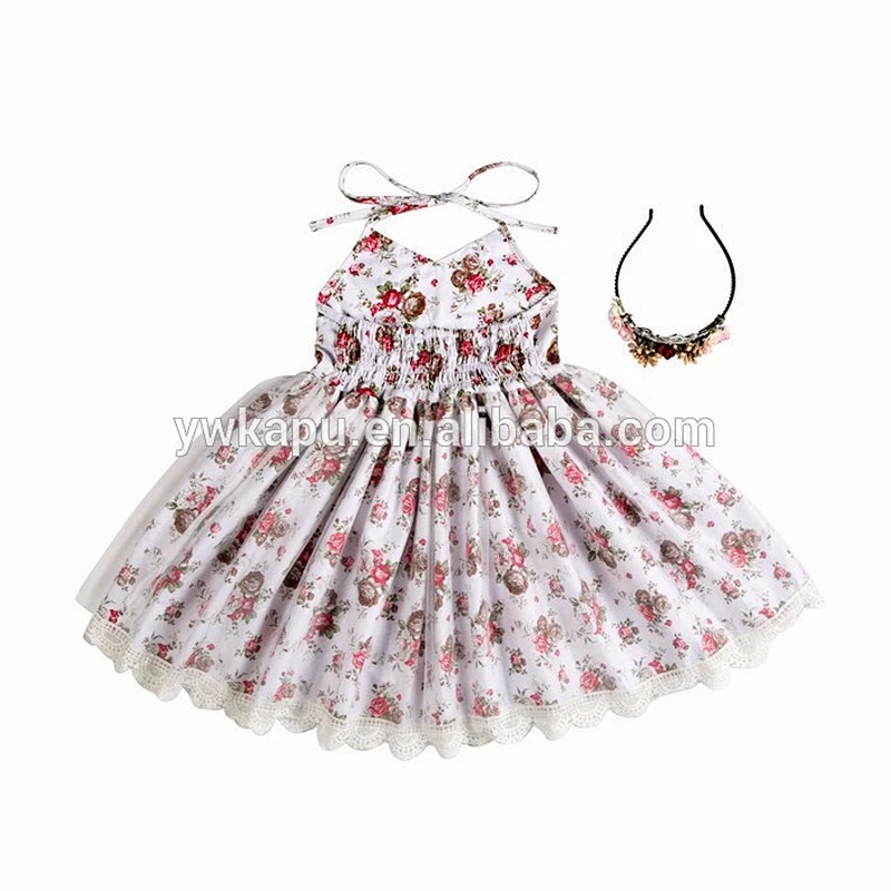 The newest baby girl dress baby girl spring dress for 0-8 year old girl
