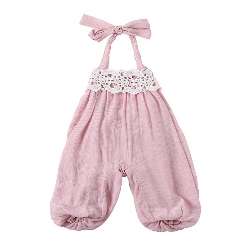Wholesale Summer Baby Girl White Rompers Hot Sale Jumpsuit for Babies Kids Clothing Sets
